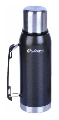 Imagen 1 de 8 de Termo Acero Outdoors Classic 1l Pro Pico Cebador Negro