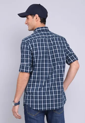 Camisa Cuadros Manga Larga Guy Laroche Glbvf06nb