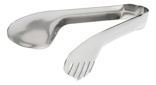 Pinzas Para Servir De Acero Inoxidable Multiusos 24 Cms Plateado