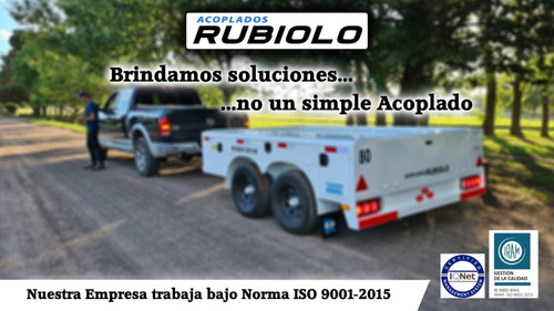 Acoplado Volcador Trasero Homologado Para 4 Tn. (vo1008-s)