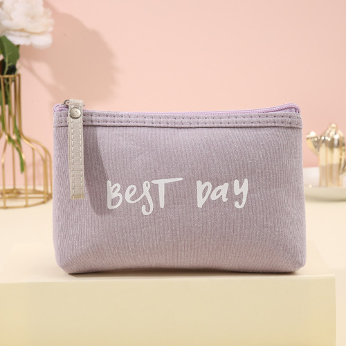 Bolsa De Cosméticos Transfronteriza Simple De Lona Hecha A M