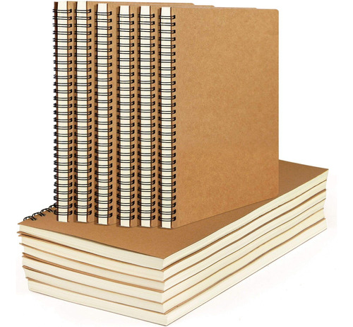 Coopay Paquete De 12 Cuadernos De Tapa Suave, Cuaderno De Bo
