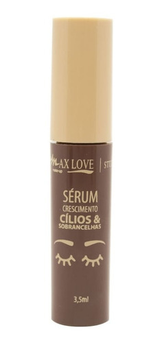 Imagem 2 de 2 de Sérum Crescimento Cílios E Sobrancelhas Max Love