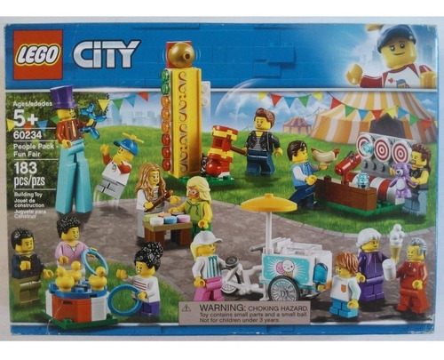 Lego City 60234 People Pack Fun Fair 183 Pzs, 14 Personajes