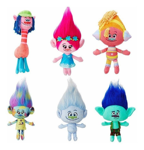 Peluche Dreamworks Prelicula Trolls Diamantino + Obsequio