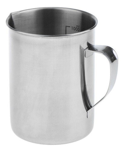 Vaso Medidor Grande Acero Inoxidable Grado Alimenticio