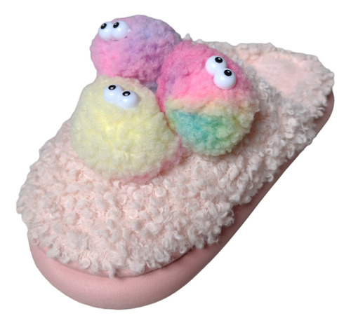 Pantuflas Importadas Pompón Súper Cómodas  