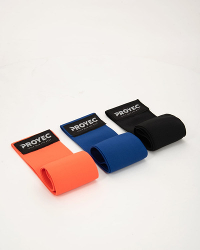 Pack Tiraband Circular Tension Leves - Media - Alta Proyec Naranja-azul-negro