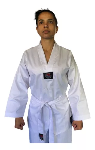 Dobok Taekwondo  Pro Olympic Gola Preta Homologado CBTKD