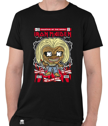 Polera Algodón Funko Pop Con Diseño De Iron Maiden