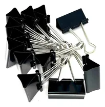 Comprar Clips De Carpeta De Metal Negro 12 Clips De Retención De Y