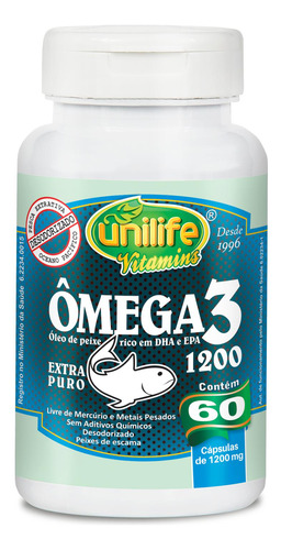 Ômega 3 Unilife Vitamins