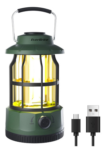 Linterna Led Camping Regulable Tipo C Luz Emergencia 