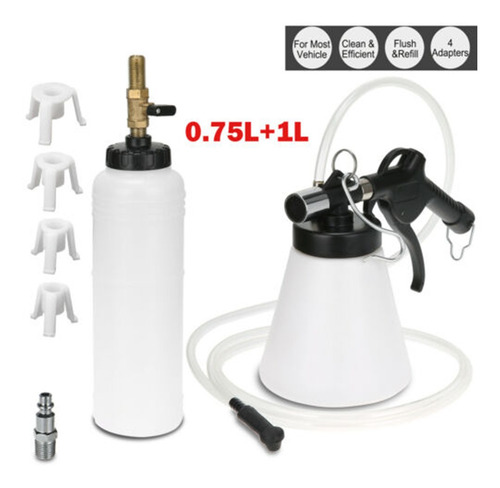 Kit De Purga De Líquido De Frenos Neumático De 1,75 L.