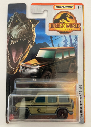 Jurassic World Matchbox: '14 Mercedes-benz G 550 (j. Park)