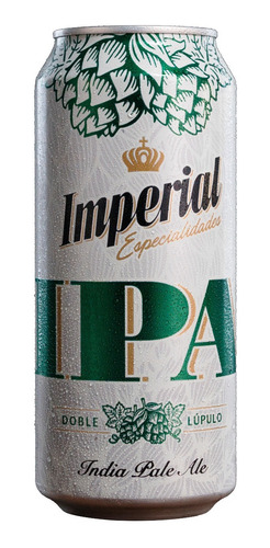 Cerveza Imperial Ipa India Pale Ale Lata 473ml X6. Unidades