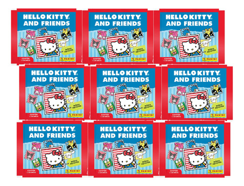 100 Figurinhas Da Hello Kitty E Amigos 20 Envelopes