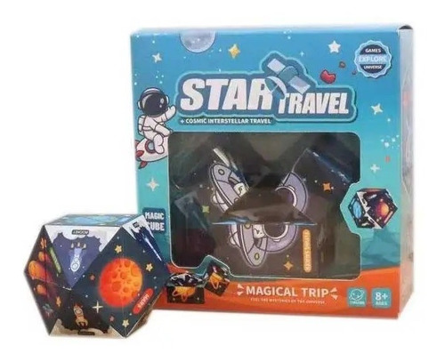 Cubo Magic Cube Magnetic Star Travel Transforming Infinity 