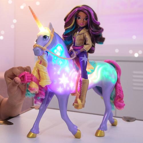 Sophia Y Wildstar Unicorn Academy Con Luces Sonidos Y Música