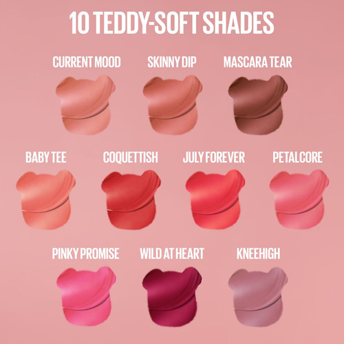Labial Maybelline Super Stay N°15 Mate Petalcore X1u Petalcore