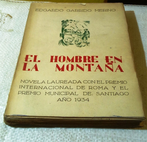 El Hombre En La Montaña.          Edgardo Garrido Merino. 