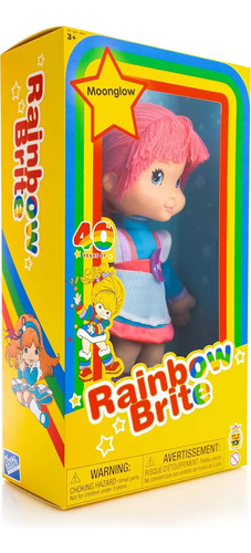 Tls Rainbow Brite 40 Aniversario! Muñeca Moonglow Sdcc 2024