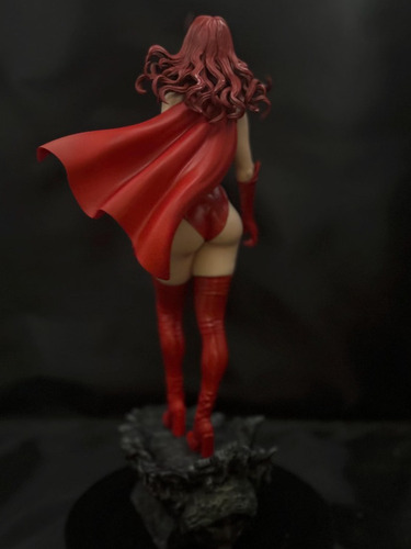 Action Figure Wanda Feiticeira Escarlate Colecionável Resina