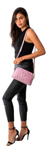 Bolsas Para Dama Tipo Crossbody Sintético 8881 Jennyfer Color Rosa