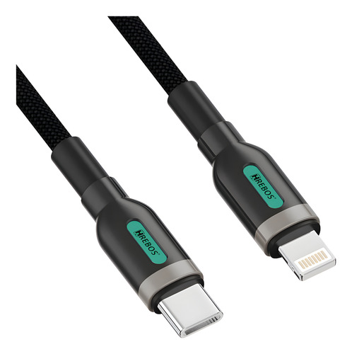 Cabo Iphone Compativel 11 12 13 14 Carregamento Turbo Rápido Preto