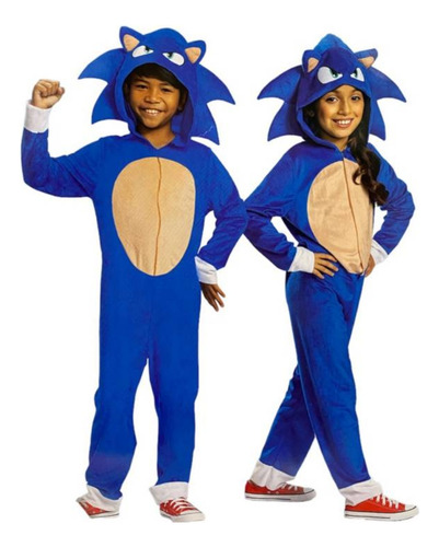 Disfraz Sonic Movie Classic Talla 7-8 Años