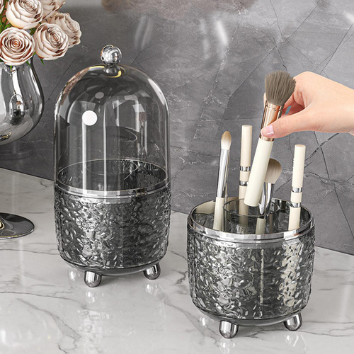 Soporte Para Brochas De Maquillaje, Soportes Para Gris