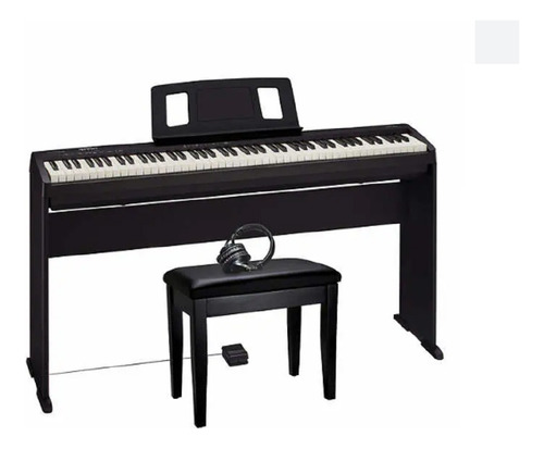 Piano Digital Frp-1 (r) Roland 88 Teclas Con Acción Martillo Color Negro 110v