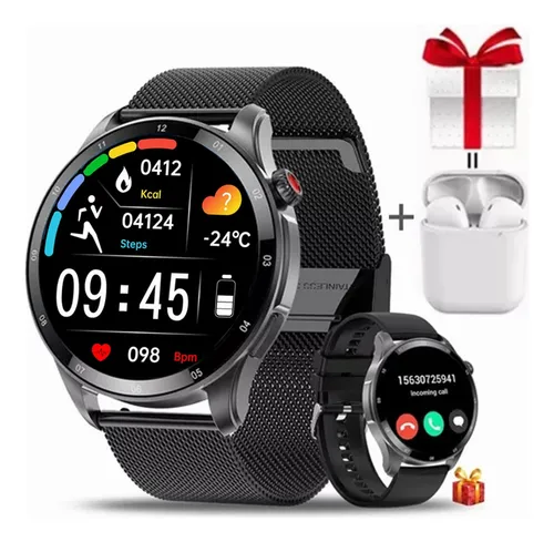 Reloj Inteligente para Hombre, pulsera con llamadas, Bluetooth, Android  2020, para Xiaomi, MI, Huawei y …