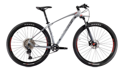 Mountain bike Oggi Big Wheel 7.2 2021 aro 29 15.5" 11v câmbio Shimano Deore M5100 cor cinza