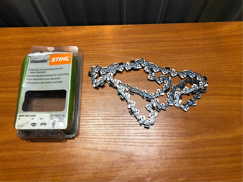 Repuesto Cadena Motosierra Stihl 16 Pulgadas 26 Rmc3 62 (Usado)