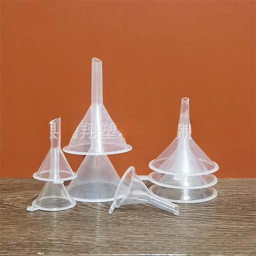 4 Grams - Mini Funnel - 50 Plastic Mini Funnels 60ml Long
