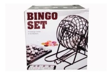 Imagen 4 de 5 de Juego Bingo Familiar Salón Mesa Emtretenimiento Balotas