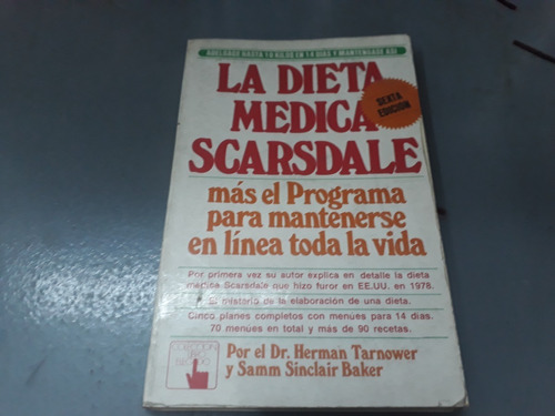 Libro La Dieta Medica Scarsdale Herman Tarnawer 