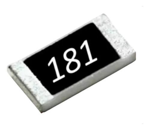 180r 1/8w (10 Peças) Resistor Smd 0805 180 Ohms (2.0x1.2mm)