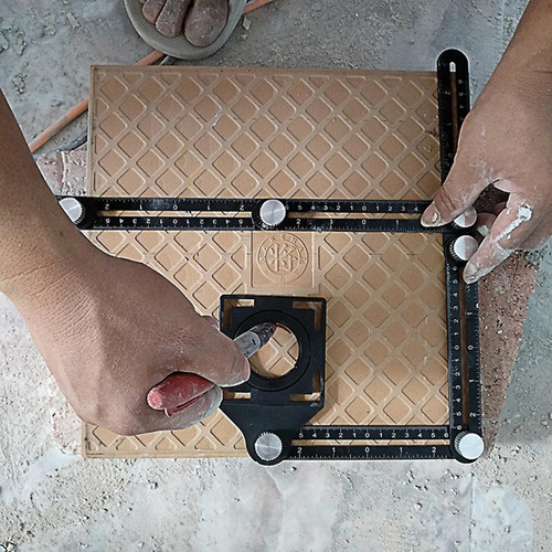 Reglas Angulares Para Colocar Agujeros En Azulejos, Múltiple