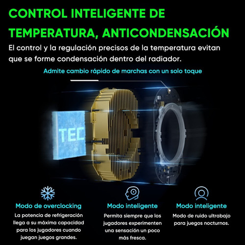 Shouji Enfriador De Teléfono For Juego Black Shark