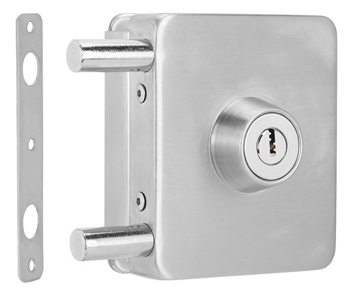 Cerradura De Puerta Sin Marco, Cierre Cuadrado De Vidrio Sim