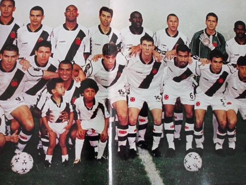 Poster Do Vasco Campeão Brasileiro 1974 E Na Libertados 1998 (Usado)