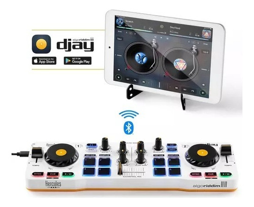 Mezclador Mixer Hercules Para Dj Djcontrolmix Pc Teléfono