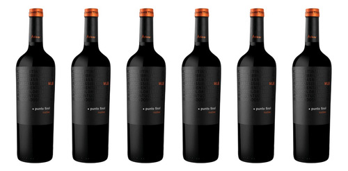 Vino Punto Final Malbec 750ml X6 - Oferta Celler