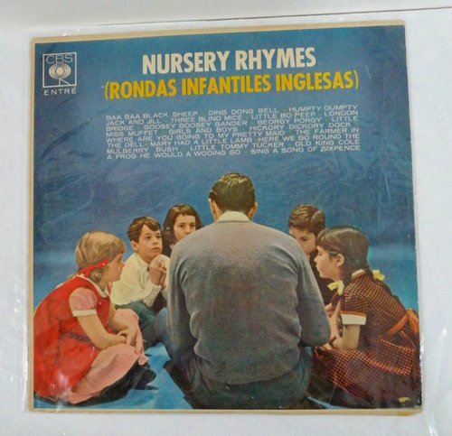 Disco Vinilo Canciones P/ Niños Rondas  Infantiles Inglesas