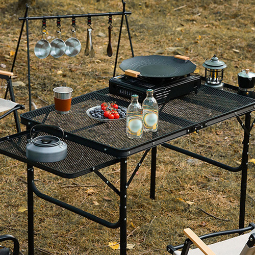 Mesa Portátil Para Excursiones Al Aire Libre, Mesa De 90x60