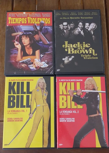 The Quentin Tarantino Collection (4 Dvd Boxset) (Usado)
