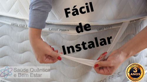 Manta Quântica Massageadora Queen 20 Tipos De Massagens Dif