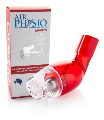 Dispositivo Airphysio Sports Edition: Ejercitador Pulmonar